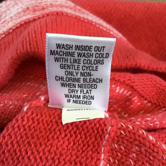 LAST CHANCE Croft & Barrow Coral 3/4 Sleeve Sweater - Picture 3 of 3